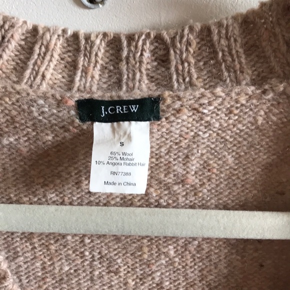 Jcrew wool pullover sweater in a pale pink- Size S - Picture 2 of 3